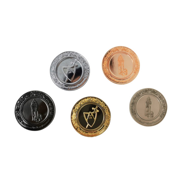 35mm Chromium Souvenir Coin