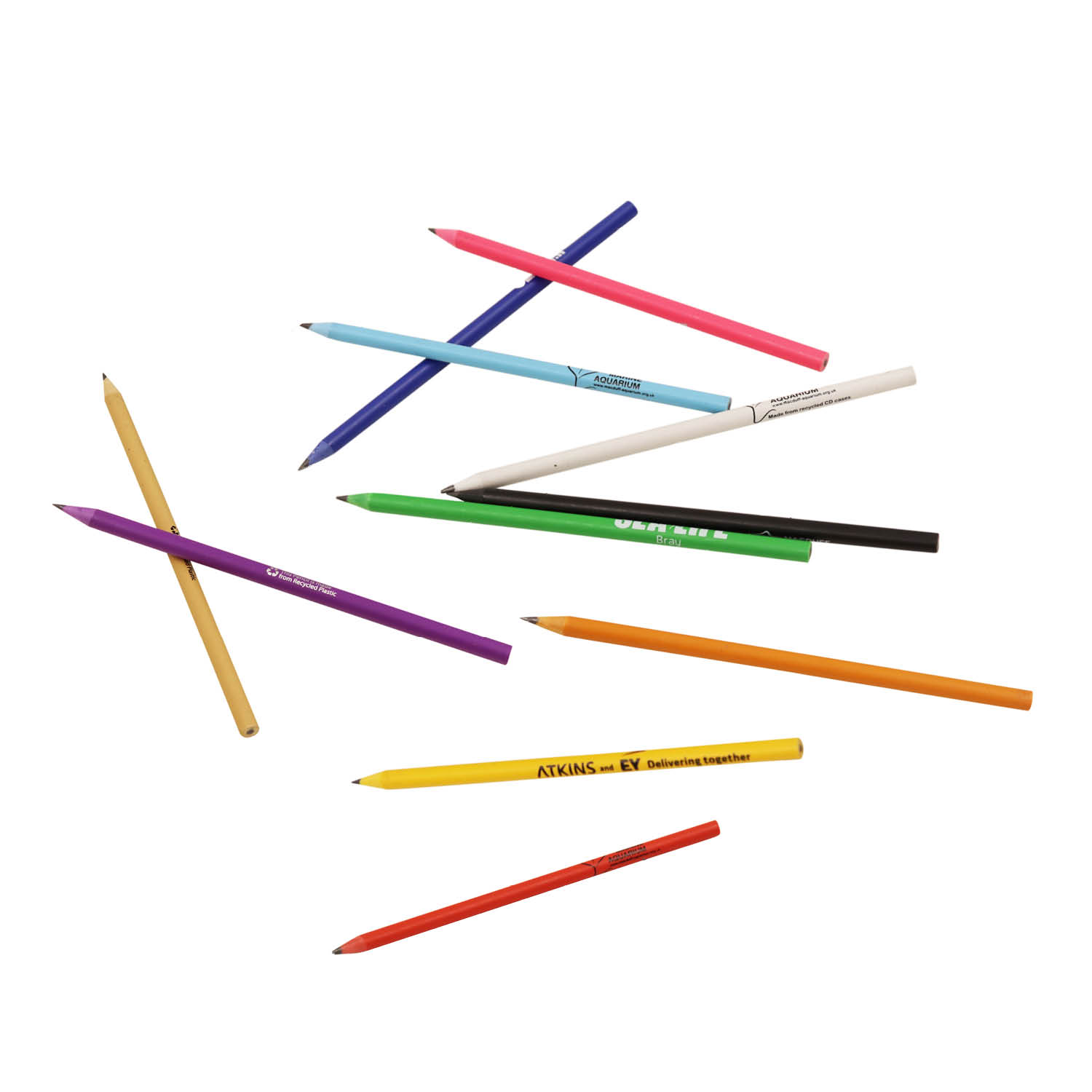 Recycled Plastic Pencil BrandArt