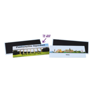 Metal Wrap Landscape Magnet 120mm x 40mm