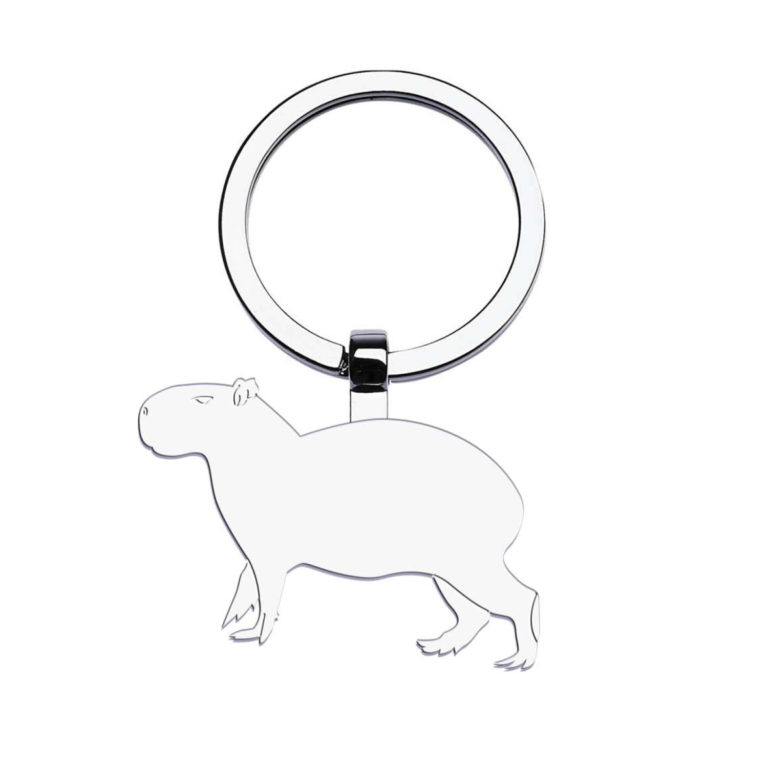 Capybara Keyring