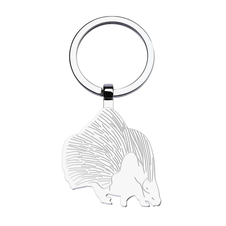 Porcupine Keyring