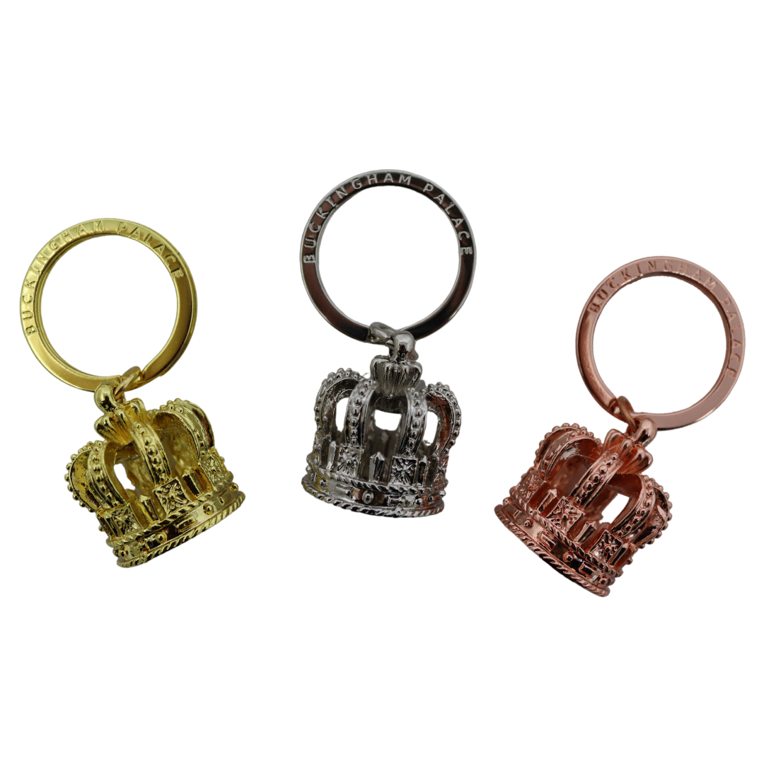 chromium crown key rings